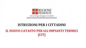 catasto impianti termici